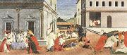 Sandro Botticelli, Three miracles of St Zanobius reviving the dead (mk36)